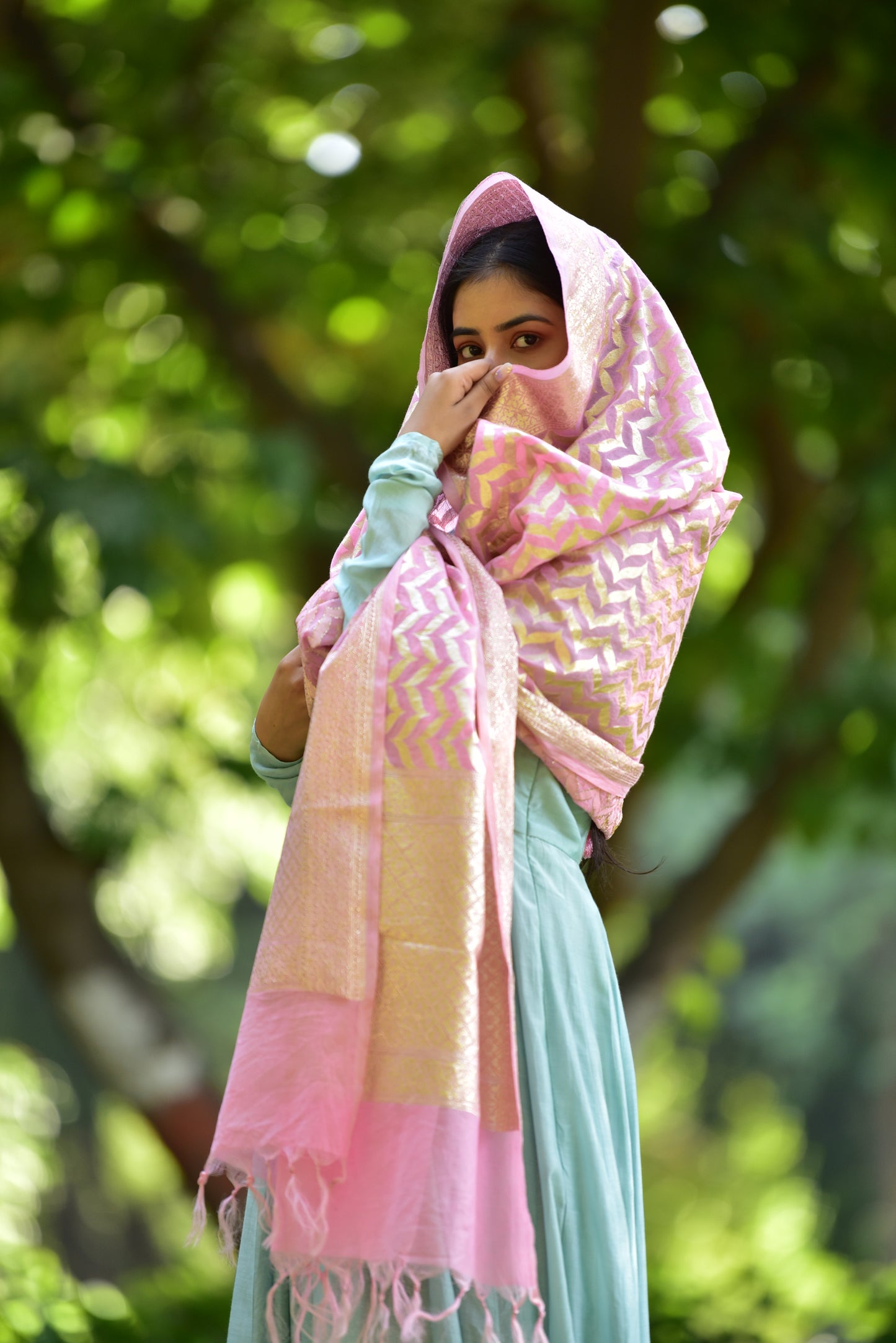 stylized-version-irie-sky-blue-dress-with-dupatta