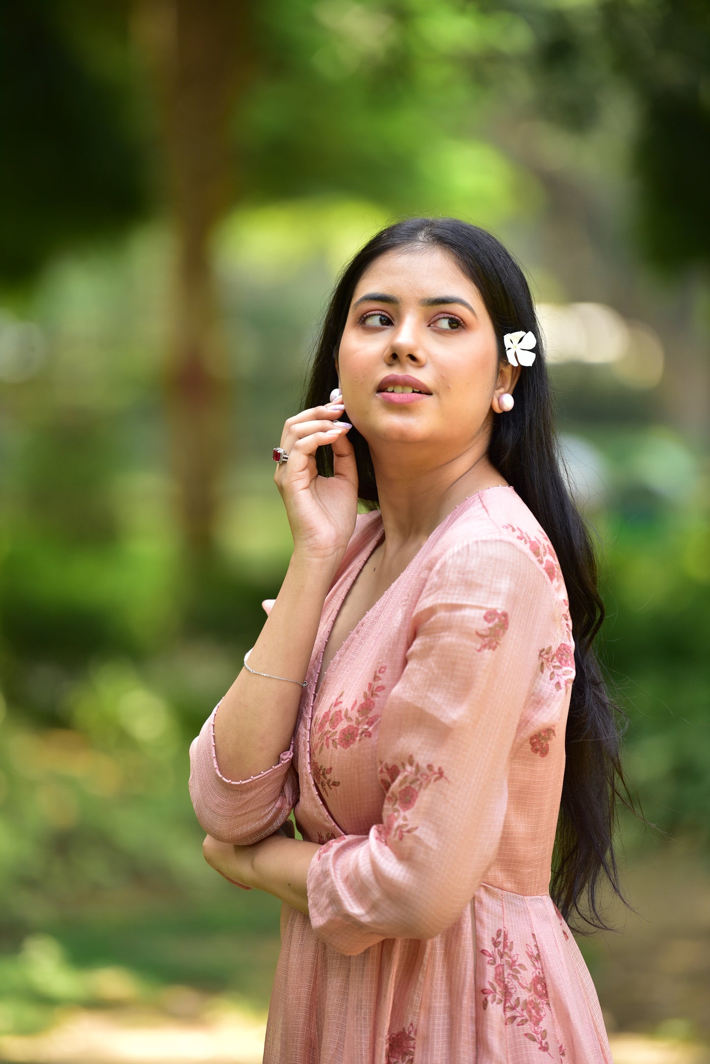3-4th-sleeves-kota-silk-suit-amisha-in-earthenrui-loom-ogaan